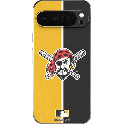 MLB Pittsburgh Pirates Split Pixel 9 Pro XL Skin